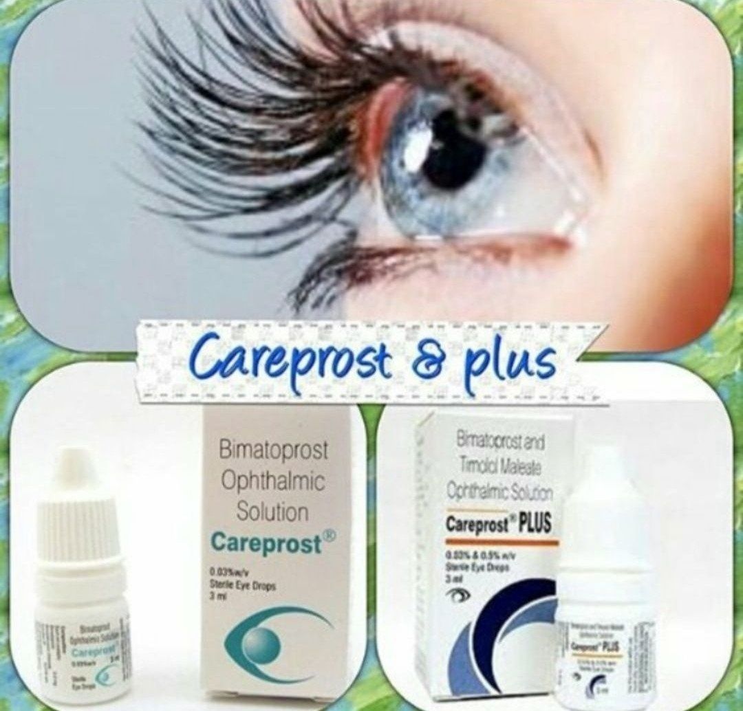Careprost plus и careprost Bimatorost для роста ресниц