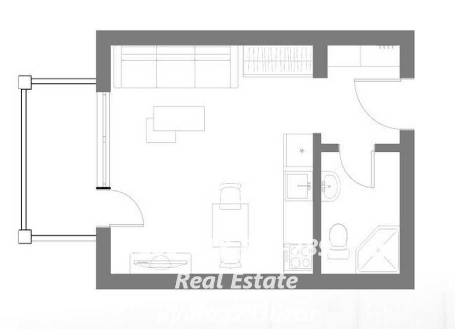 Продава се Едностаен апартамент в Бяла - 33 кв.м за 765 €/кв.м - Снимка #3