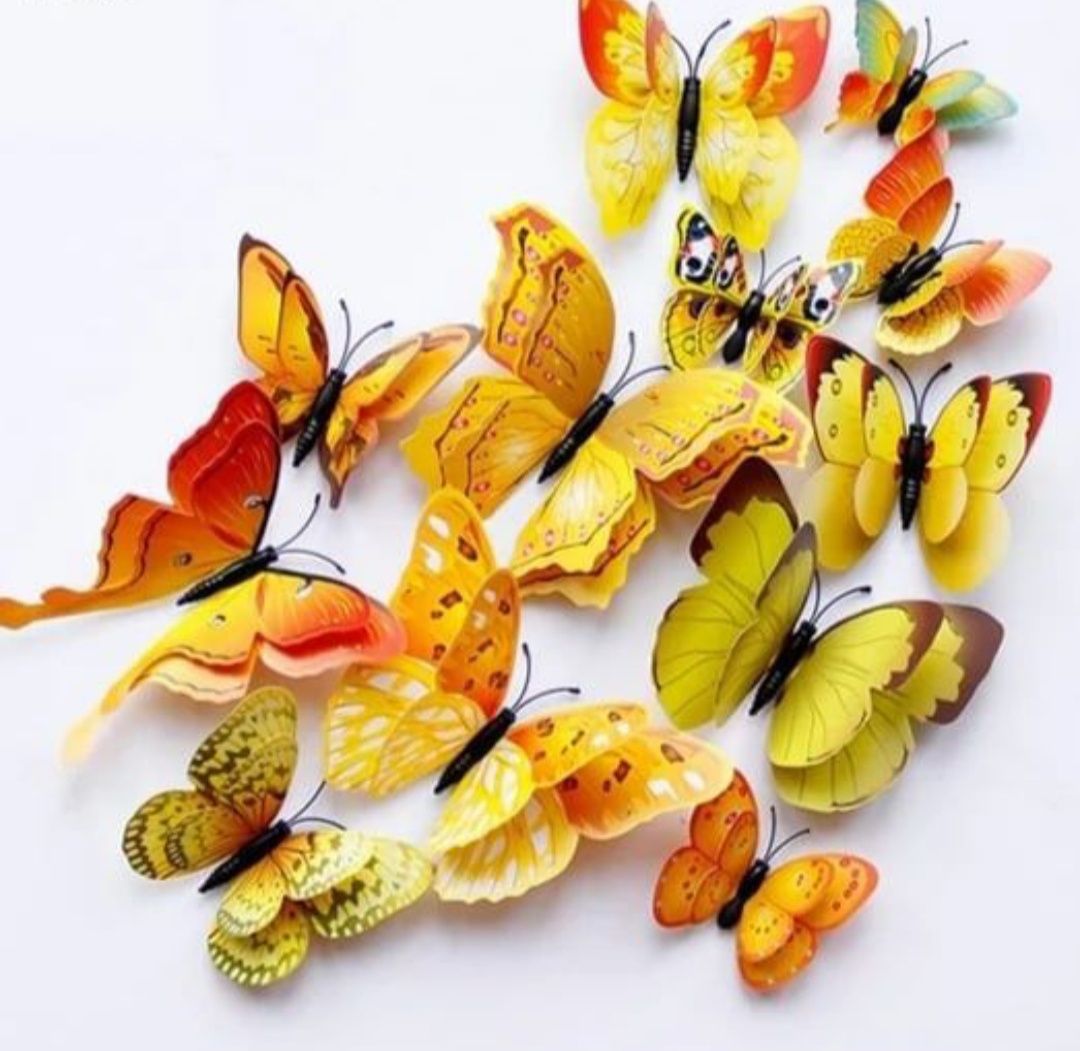 Декоративные бабочки.