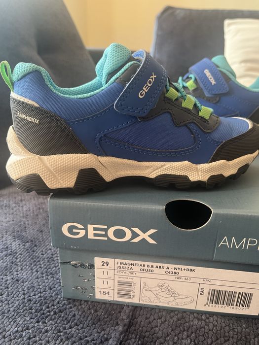 Geox Непромокаеми спортни обувки с велкро, 29 н.