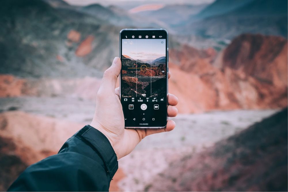 Мобильная съёмка, фотограф