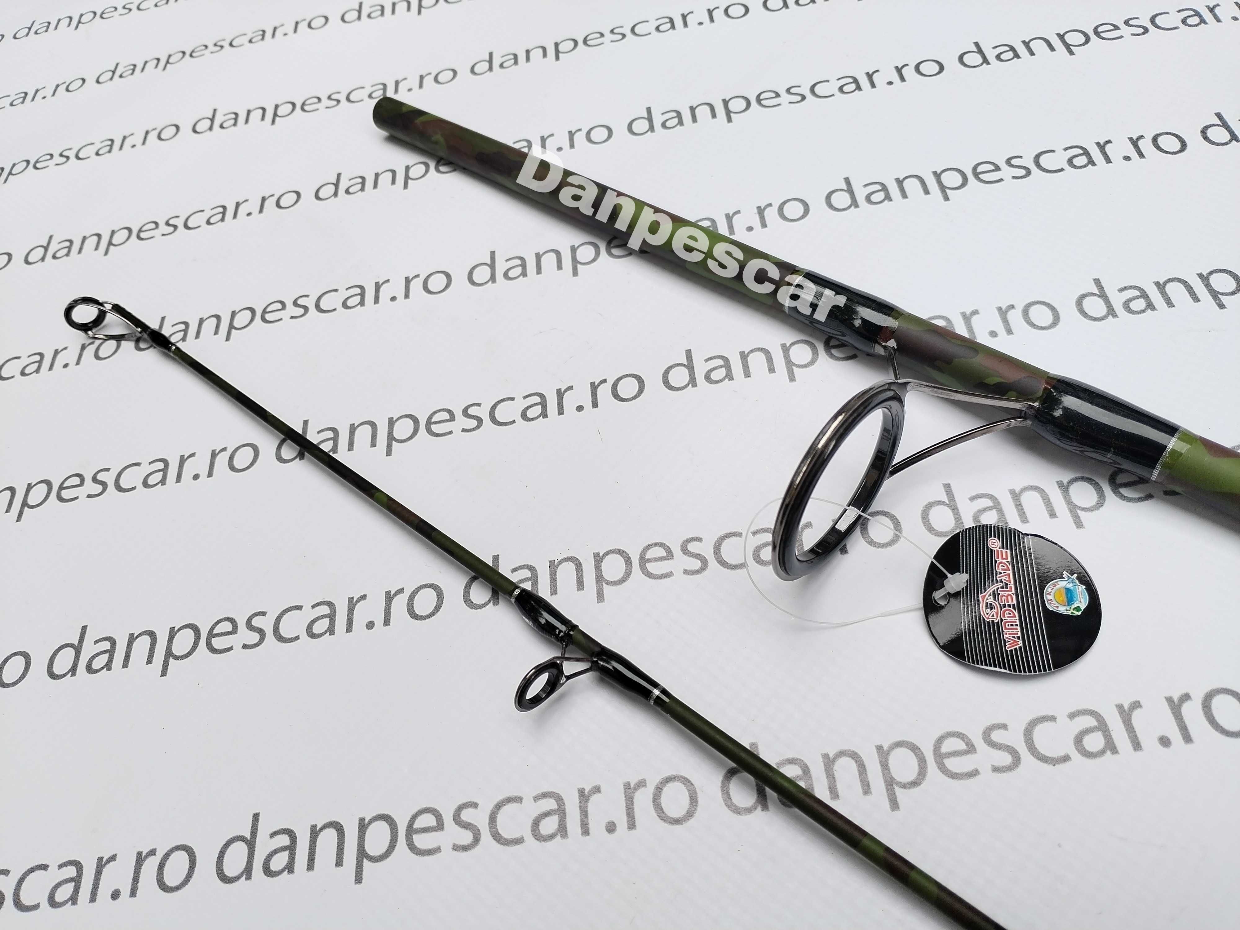 Lanseta CRAP 3,90metri WINDBLADE CARP MASTER CAMO din 2 bucati 3,5lbs