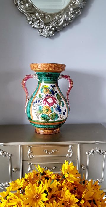 Bol/vas din ceramică italiană glazurata