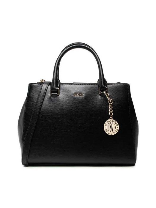 DKNY оригинална дамска чанта от естествена кожа