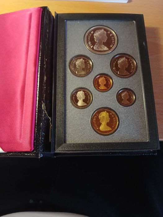 Комплект от 7 сребърни монети Канада,Proof.сет.