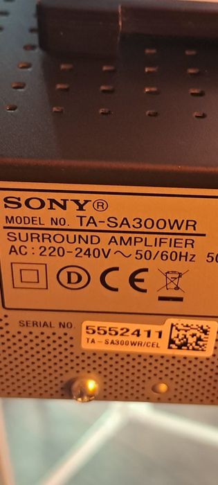 Vand aplificator soround sony