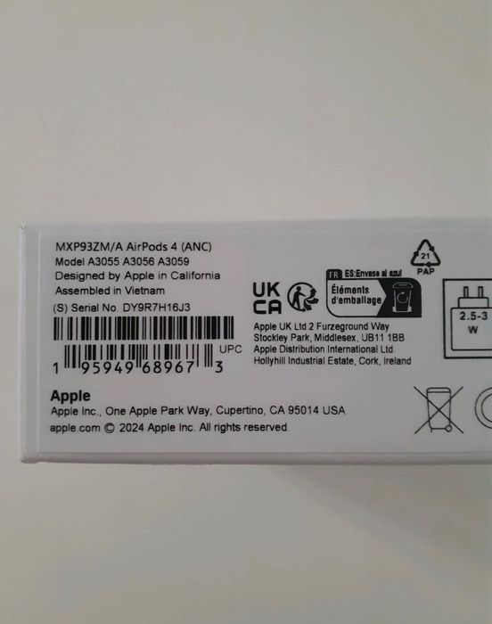 Apple AirPods 4 originale - Noi sigilate cu factura