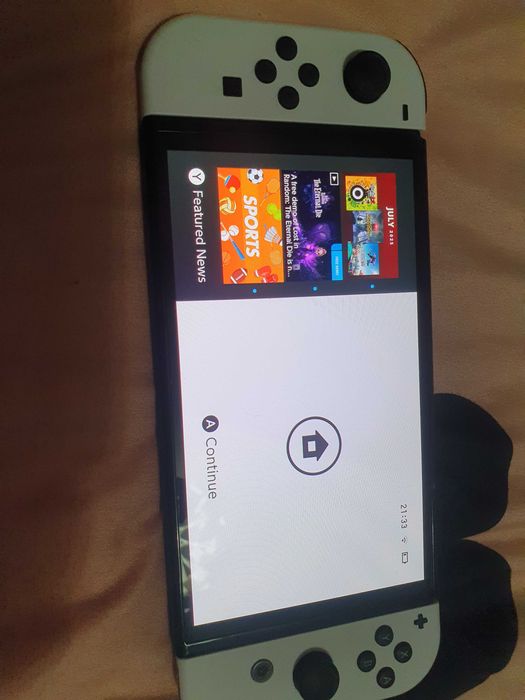 Nintendo switch oled alb