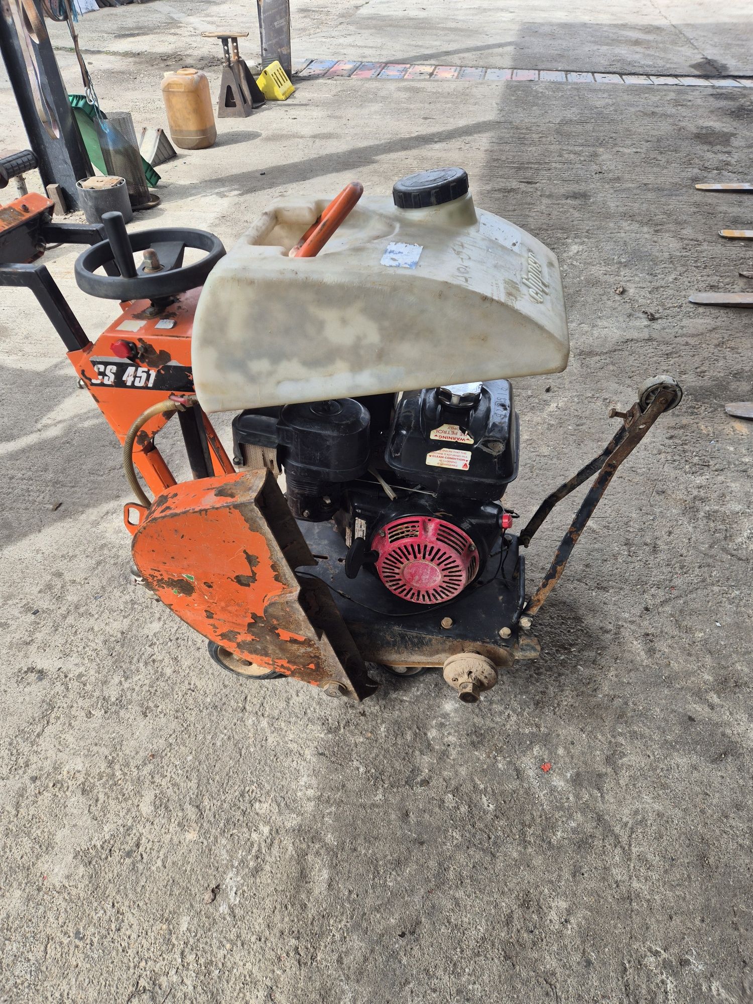 Mașină de tăiat beton asfalt cu motor honda