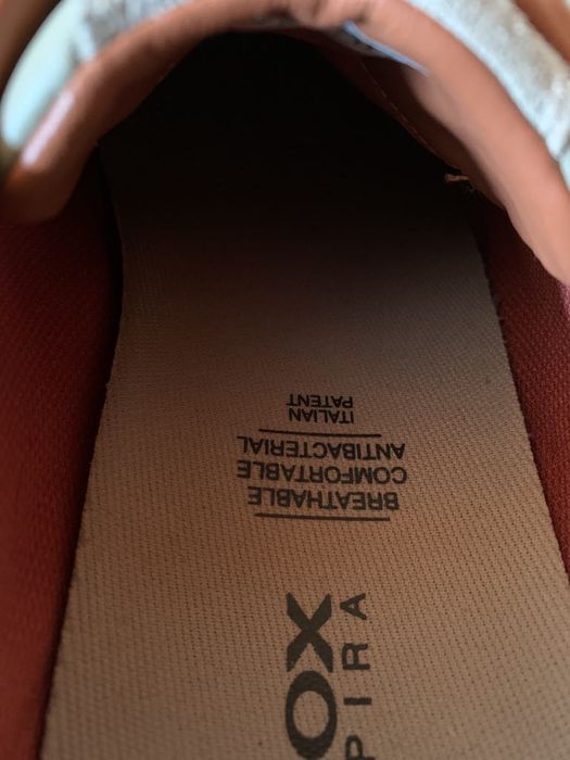 Мужская обувь «GEOX» 44-размера / ИТАЛИЯ  / оригинал / НАТУРАЛЬНАЯ