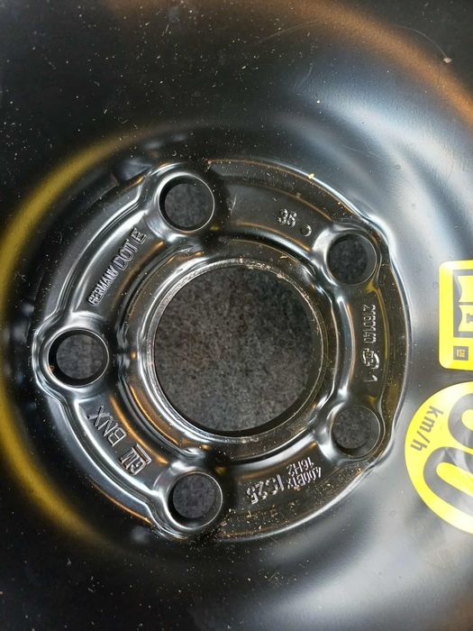 Roată de rezerva slim T115/70 R 16 cu chit