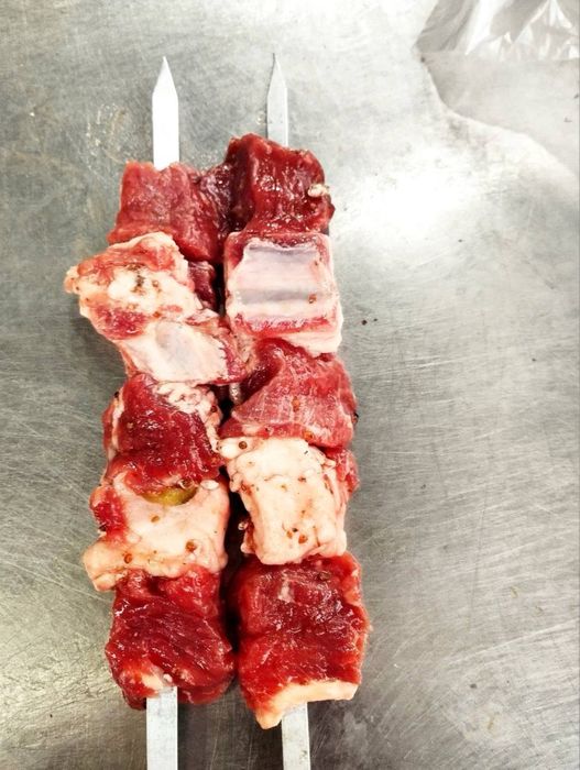 Shashlik, marinovka, sixlangan, kiloli tayyor