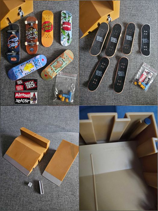 Set jucari tech deck (placi+rampa+piese)