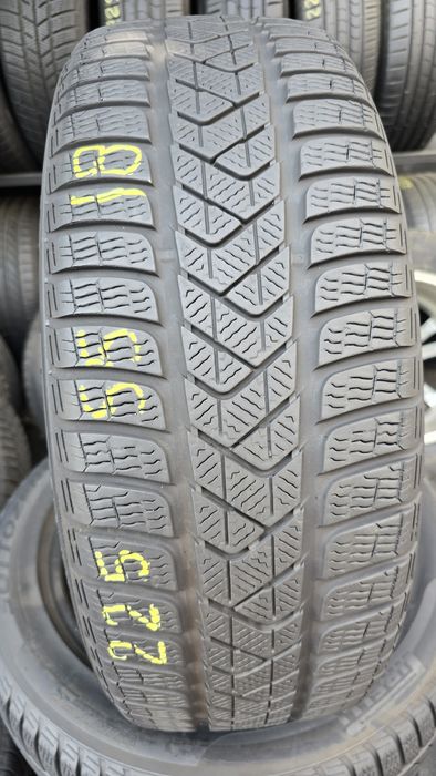 4 anvelope iarnă Pirelli 225/55/18 -6 mm