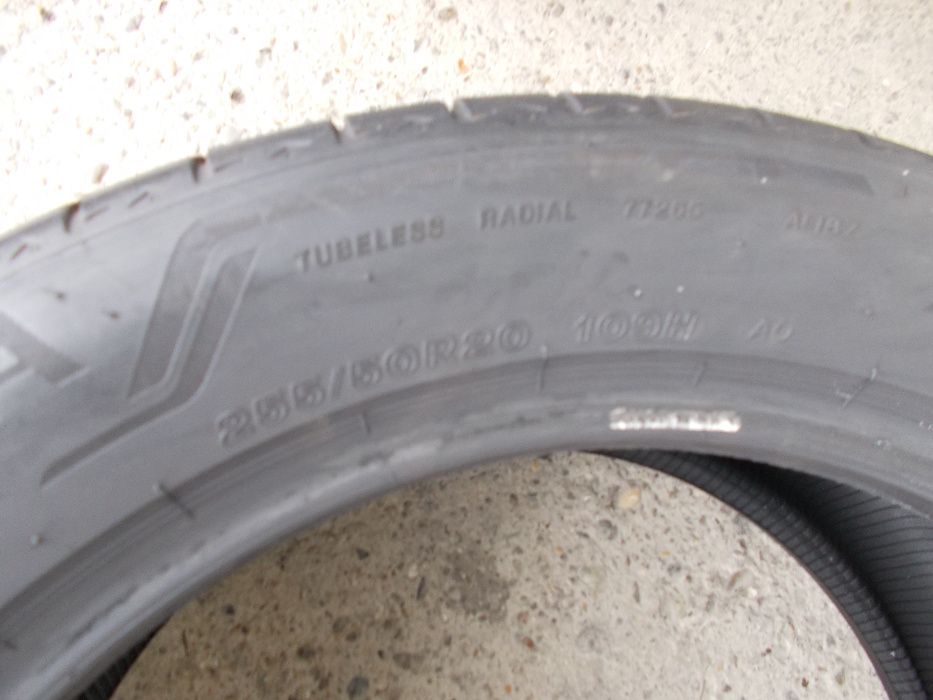 4 anvelope vara Bridgestone 255 50 20 profil 7mm Dot 2019