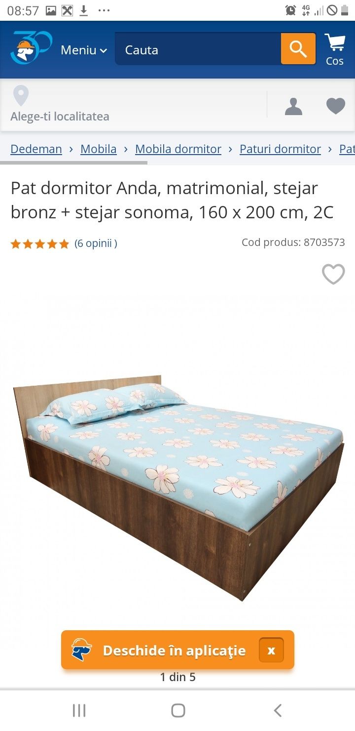 Mobilier dormitor Dedeman