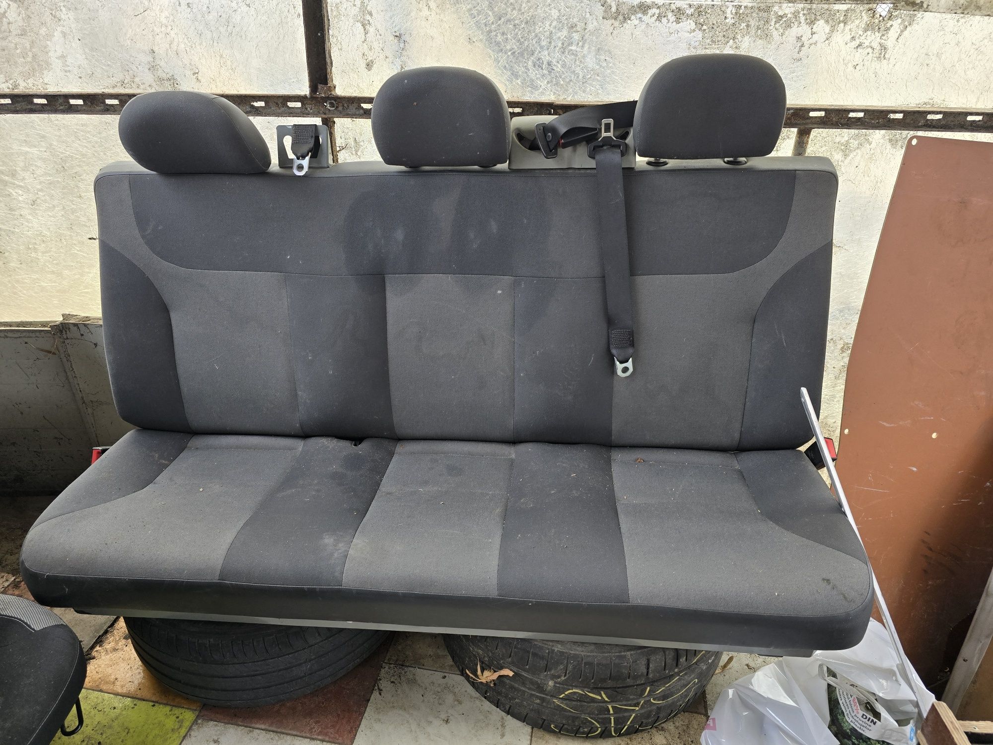 Bancheta și Panou despartitor Dublu Cabina Renault Trafic * Opel Vivar