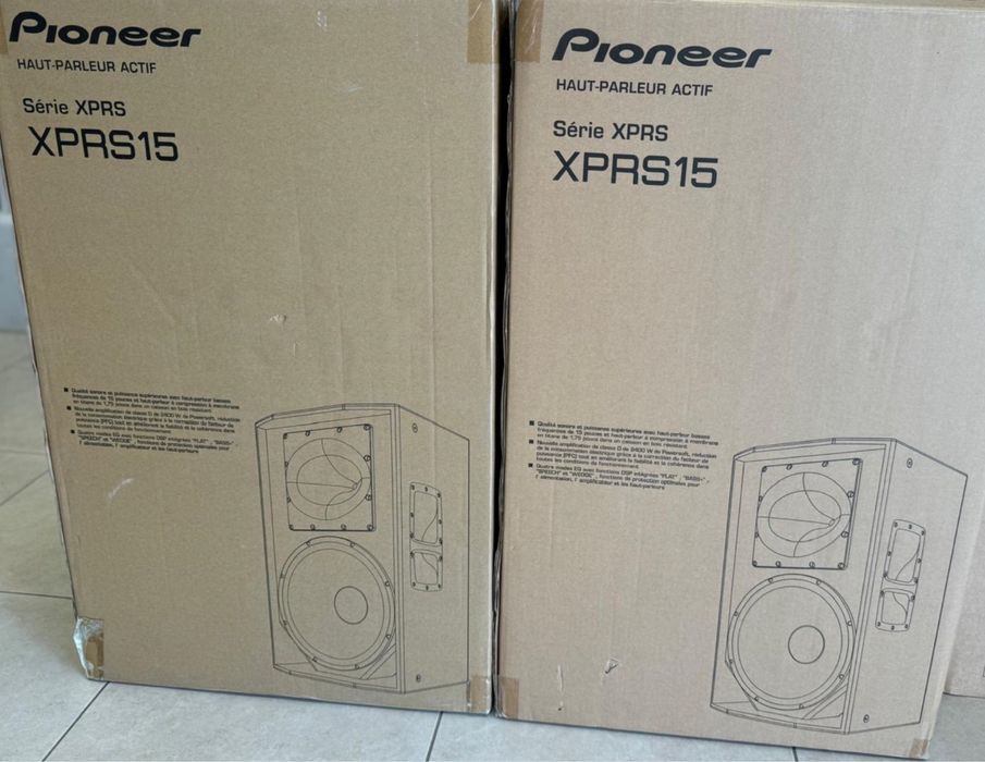 Boxe Profesionale Powesoft 2400W Pioneer XPRS 15 si 2400W XPRS 215S