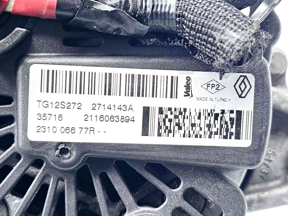Alternator Dacia Duster (PH2, H79) [Fabr 2013-2017] 231006677R 1.2 TCE