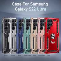 Husa hybrid ARMOR cu inel Samsung Galaxy S22 , S22 Plus , S22 Ultra 5G