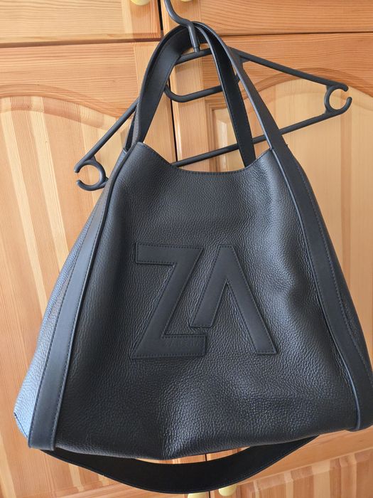 Кожена чанта Zarena