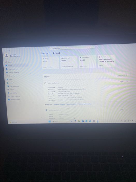 Leptop cu mouse si tastatura cu led RGB