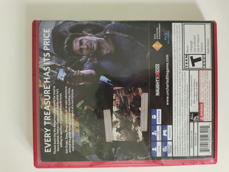 Uncharted 4 игра на PS4