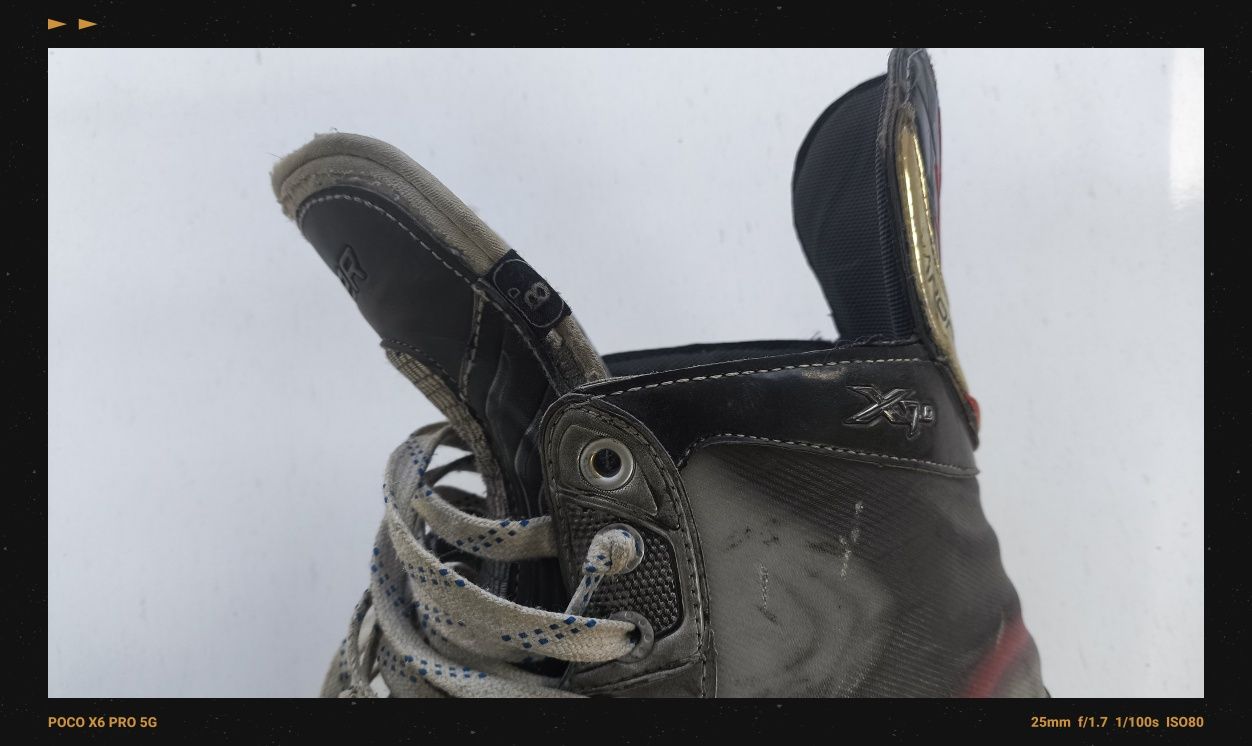 Коньки bauer. X 7.0 ,APX2