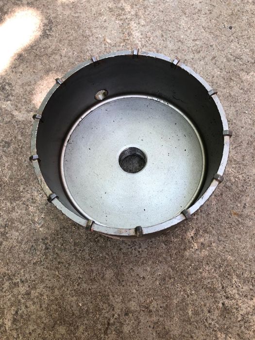 Carota freza pentru beton BCA sau caramida 120mm cu prelungitor 35 cm