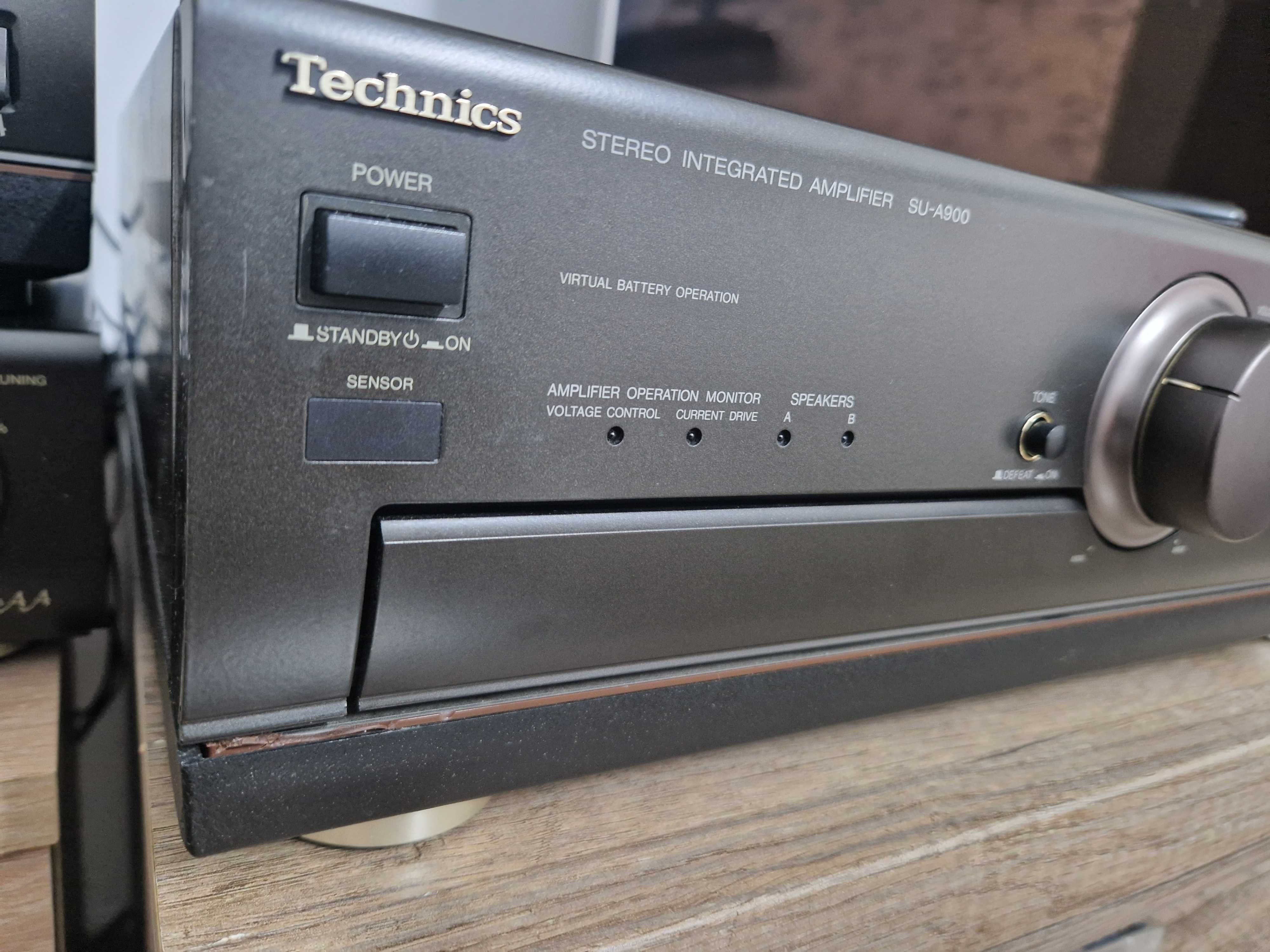 Amplificator Technics SU-A900 Mos-Fet, Baterie Virtuala, telecomanda.