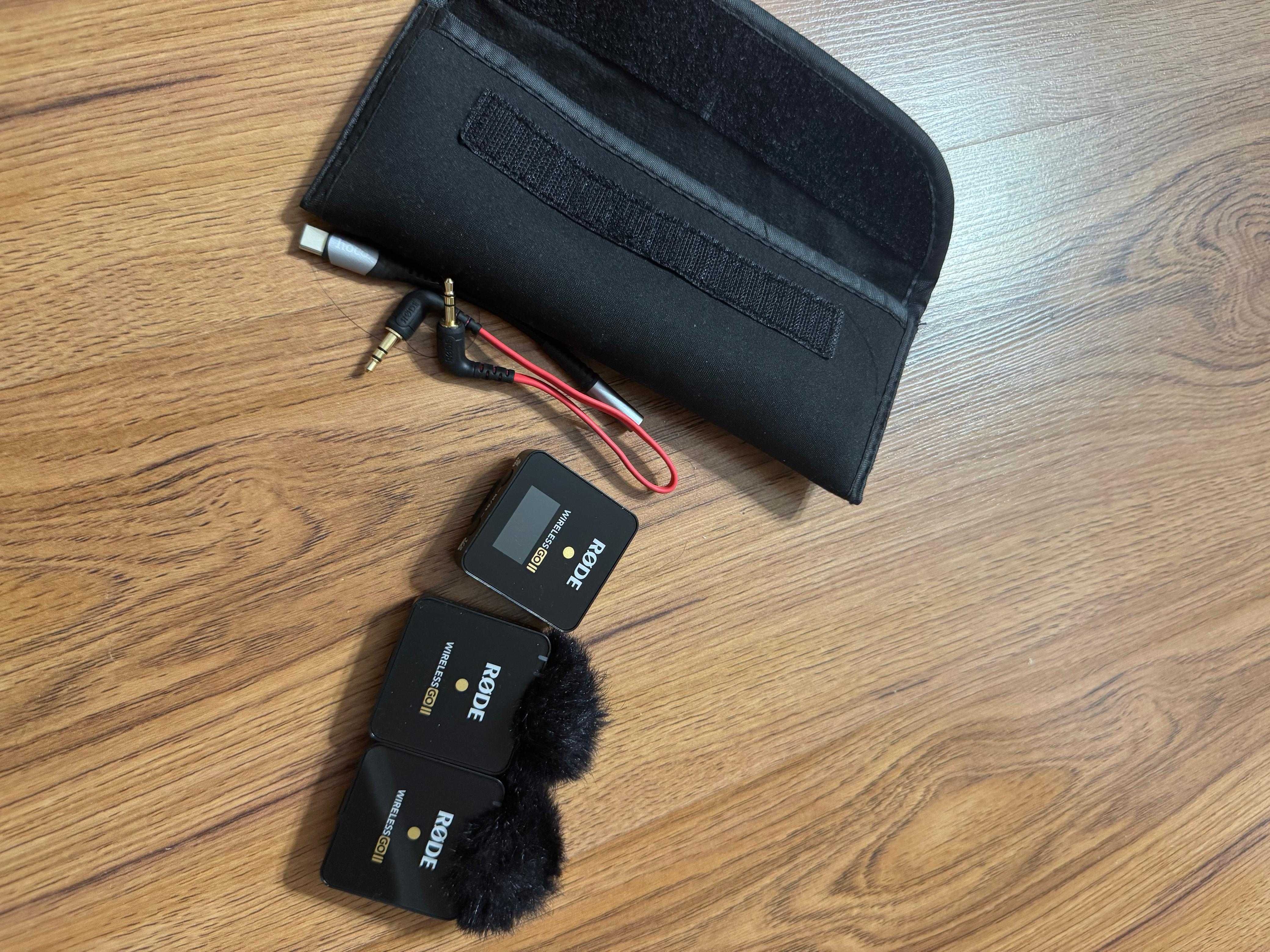 Петличка, Микрофон Rode Wireless Go II черный