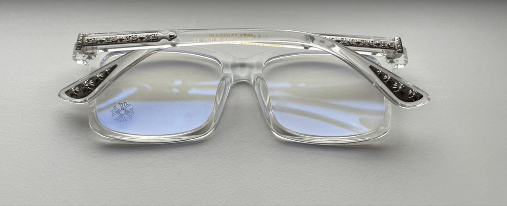 *NOU*Ochelari Chrome Hearts Argintii Transparenți Gri