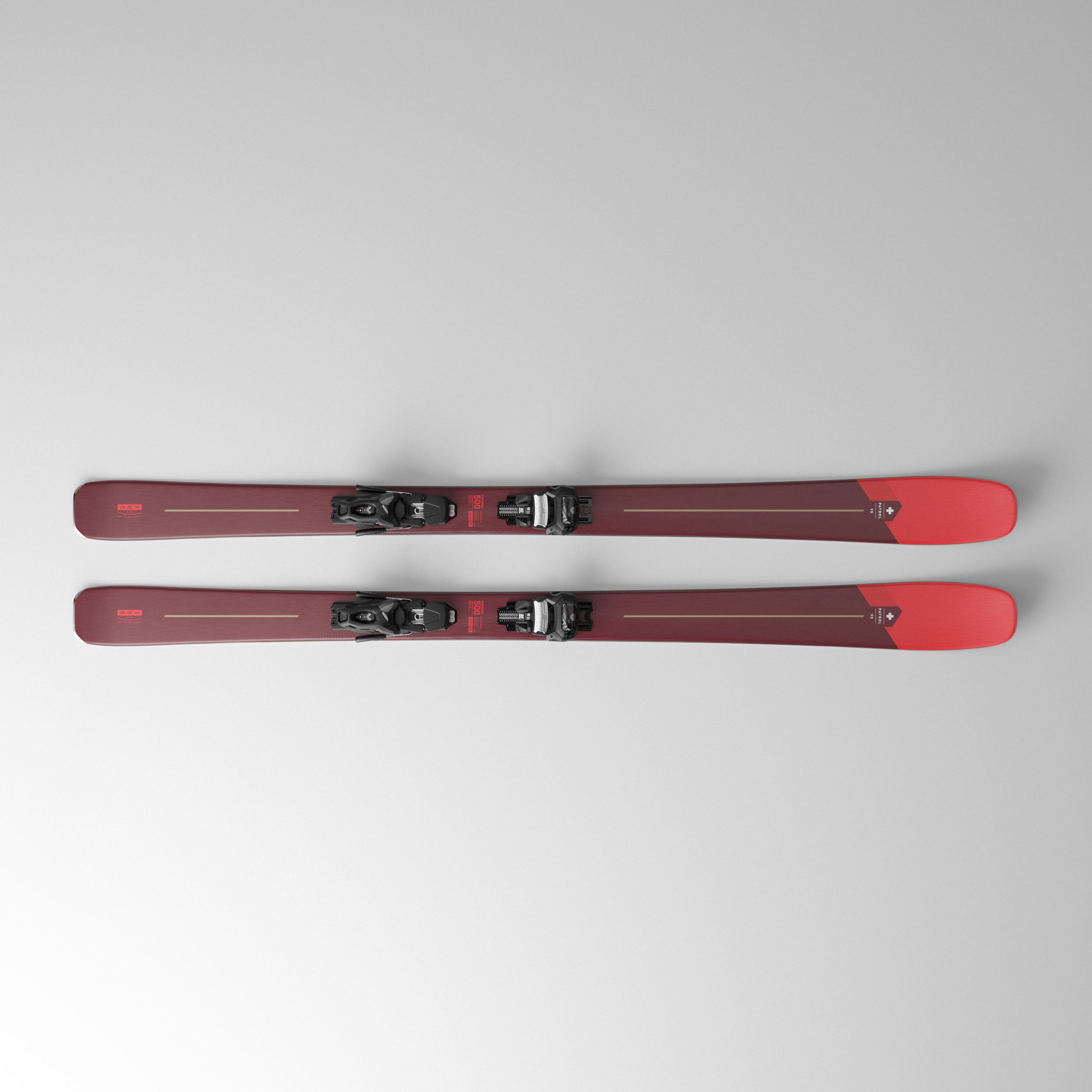 Set schiuri Patrol 95 + legături - produs resigilat (nou) Decathlon