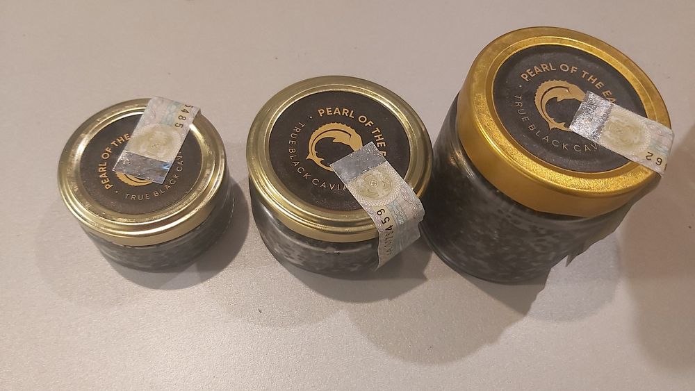 Икра черная осетровая аквакультура