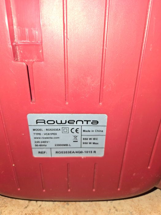 Прахосмукачка Rowenta compact ergo citronic