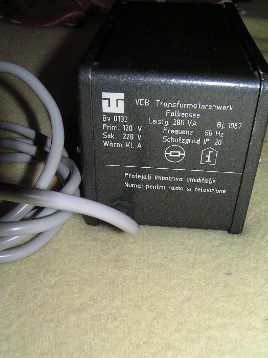 transformator 400W 220/110V germania,absolut nou