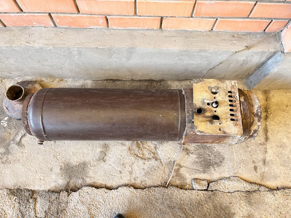 Газовый котёл, + горелка китайская эконом