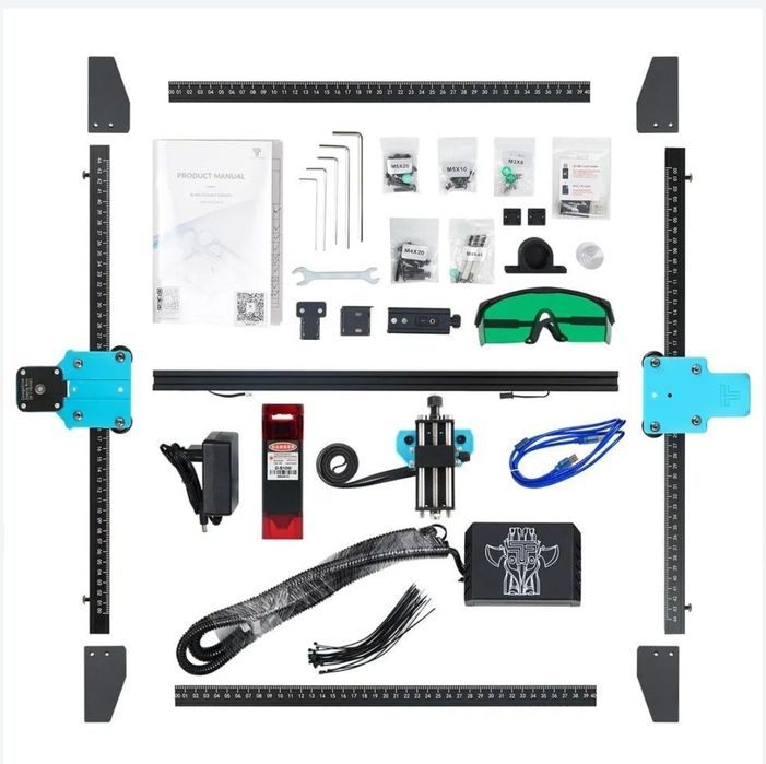 Laser TTS-10Pro lazer graver + havo kompressori bilan!