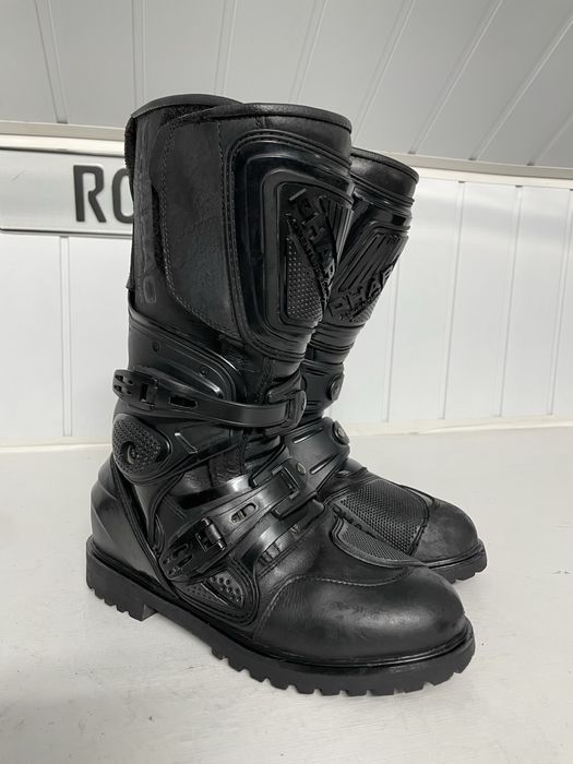 Cizme moto enduro Pharao Adventure marime 40 ghete protectii hard