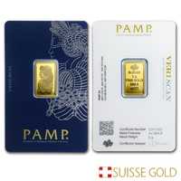Золотые слитки PAMP Suisse