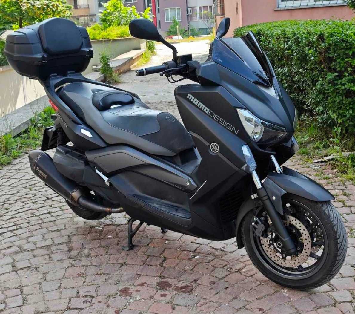 скутер Yamaha X-max 400cc MOMO DESIGN AKRAPOVIC abs