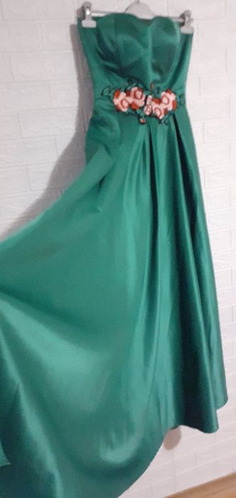 Rochie de seara verde smarald
