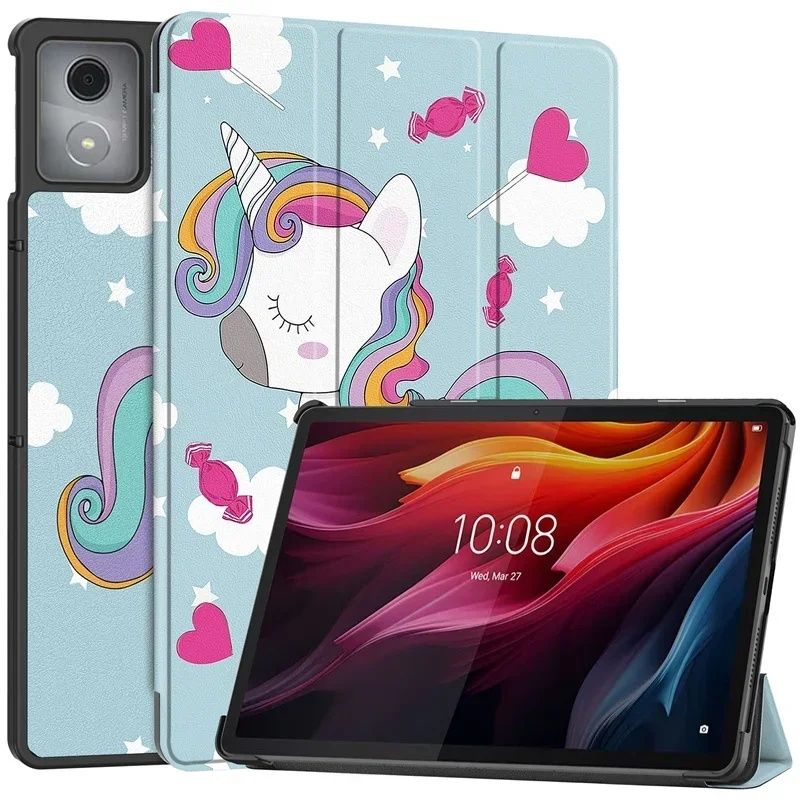 Lenovo Tab K11 Plus / M11 2024 / Кожен смарт кейс калъф за таблет