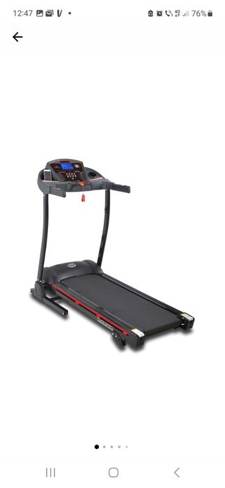 Banda de alergat rabatabila