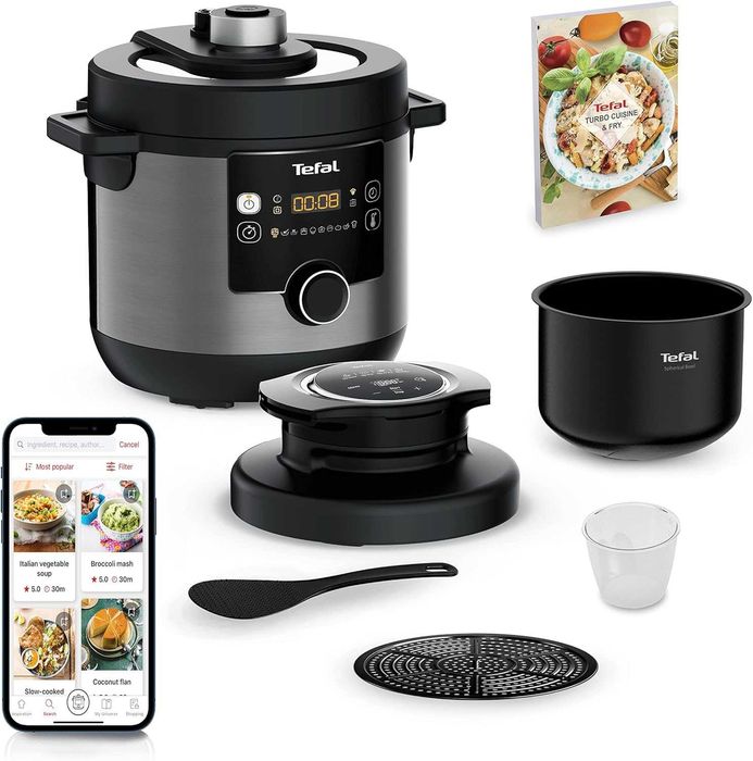 Мултикукър Tefal Turbo Cuisine&Fry (CY7788) Фритюрник с горещ въздух
