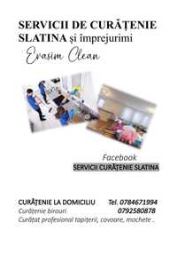 Servicii curățenie SLATINA