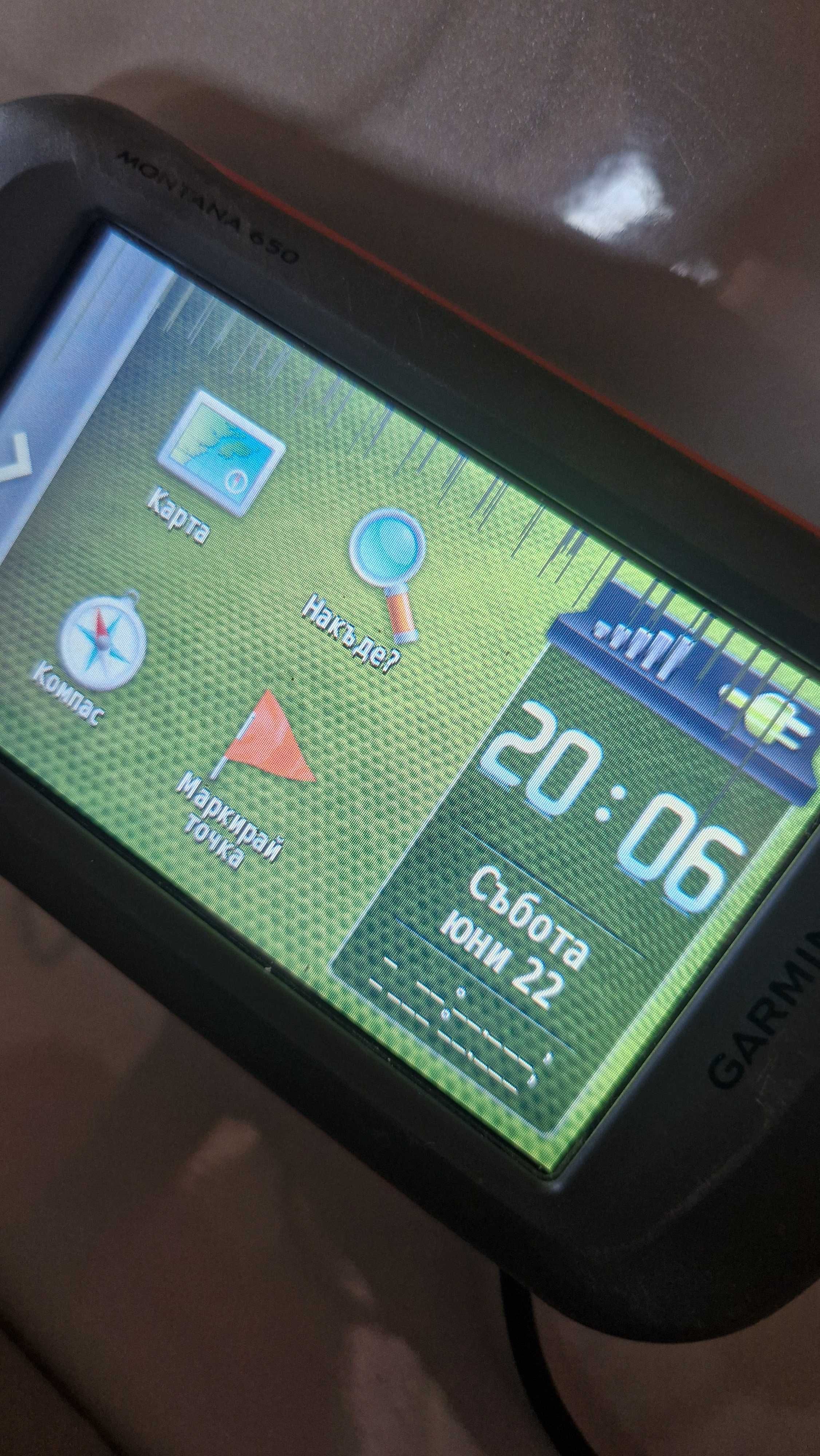 Garmin montana 650t