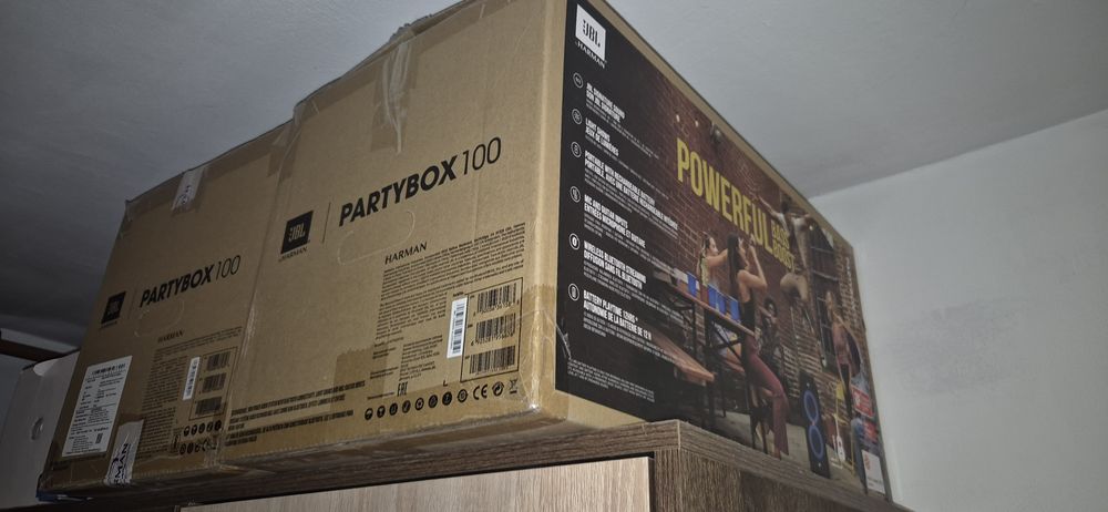 Jbl Partybox 100/ 2 bucati-Noi la cutie!