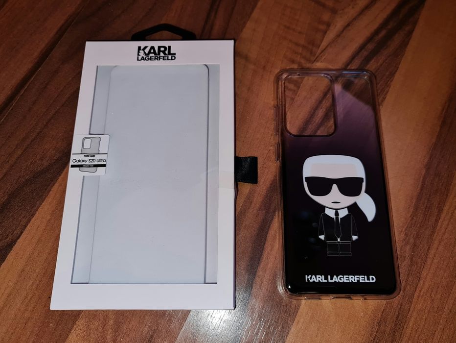 Husa silicon originala Karl Lagerfeld Silicone Cover Galaxy S20 Ultra