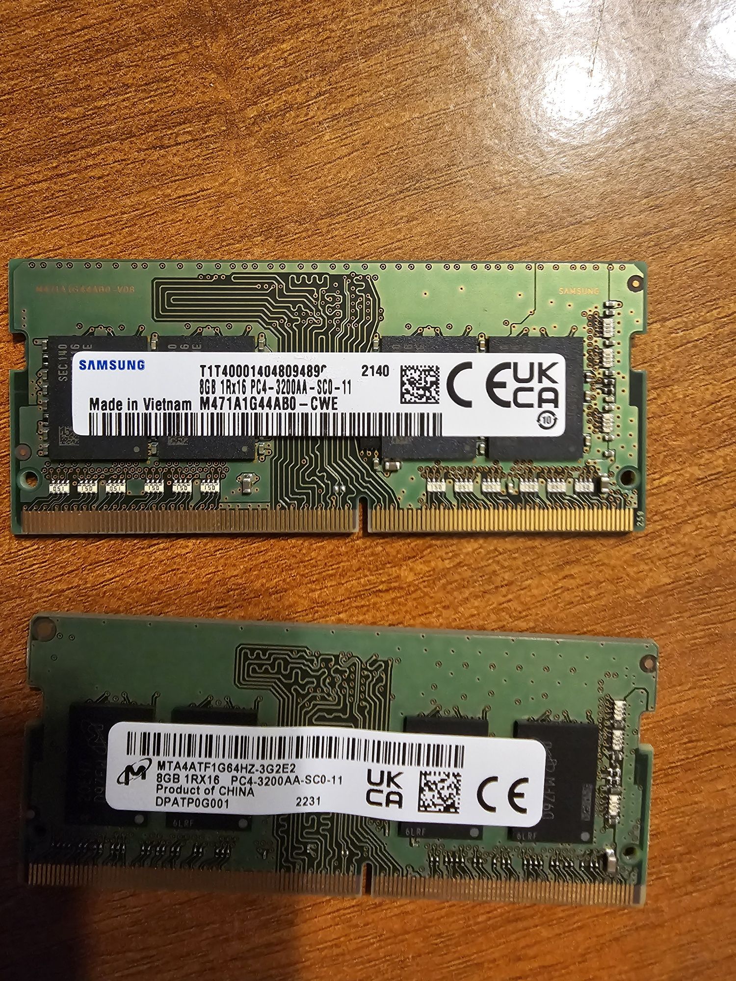 Memorii ram DDR4 PC ,2 x 8gb ,frecventa 3200